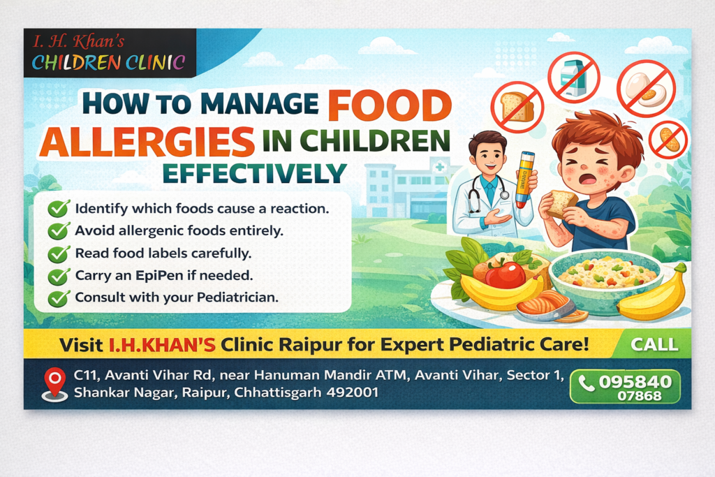 How to Manage Food Allergies in Children Effectively?