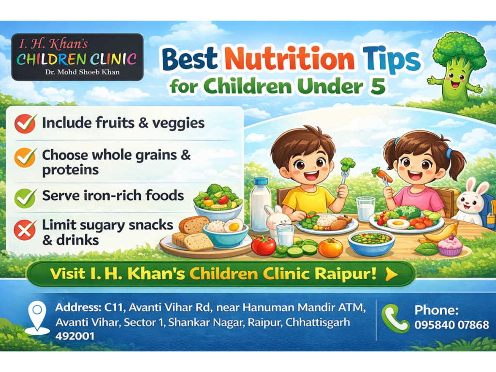 What Are the Best Nutrition Tips for Children Under 5?